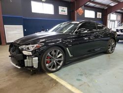 Salvage cars for sale at East Granby, CT auction: 2019 Infiniti Q60 RED Sport 400