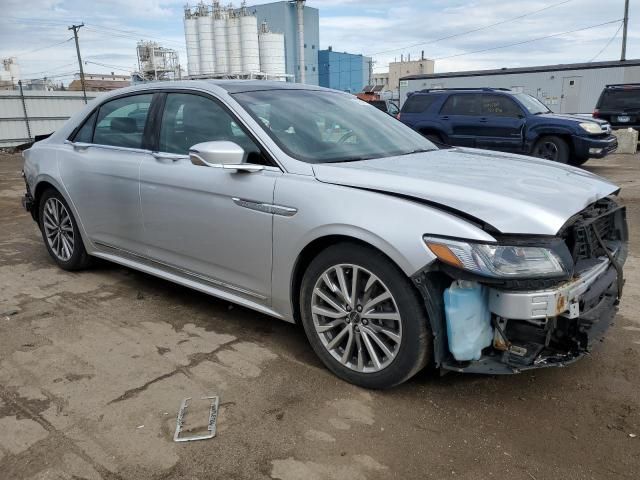 2018 Lincoln Continental Select