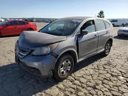 Salvage cars for sale at Martinez, CA auction: 2013 Honda CR-V LX