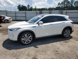 Salvage cars for sale at Harleyville, SC auction: 2022 Infiniti QX50 Sensory