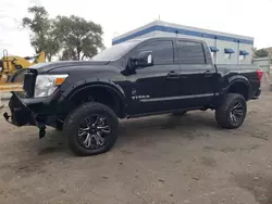 Salvage cars for sale at Albuquerque, NM auction: 2022 Nissan Titan SV