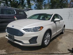 Ford salvage cars for sale: 2020 Ford Fusion SE