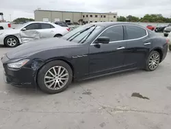 Salvage cars for sale at Wilmer, TX auction: 2014 Maserati Ghibli S