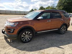 Vehiculos salvage en venta de Copart Chatham, VA: 2017 Ford Explorer Platinum