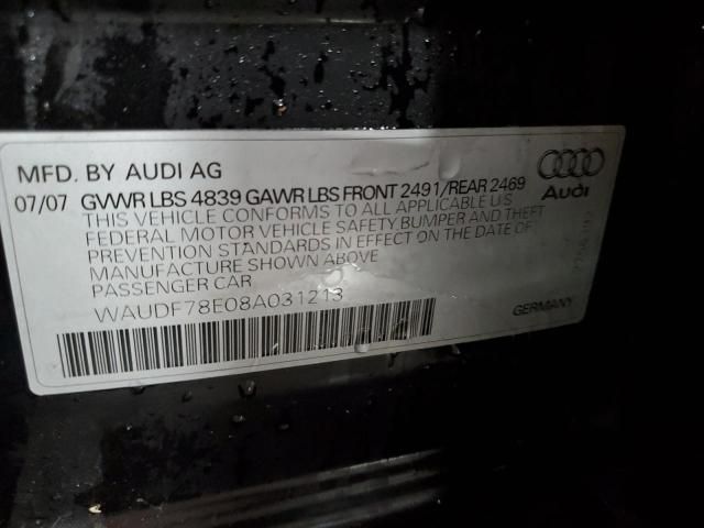 2008 Audi A4 2.0T Quattro