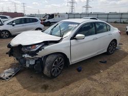 Salvage cars for sale at Elgin, IL auction: 2013 Honda Accord Sport