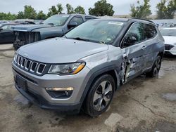 Salvage cars for sale at Bridgeton, MO auction: 2018 Jeep Compass Latitude