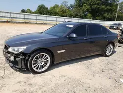 BMW salvage cars for sale: 2013 BMW 750 LXI