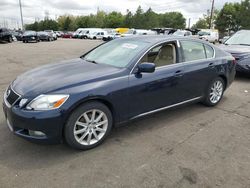 Lexus salvage cars for sale: 2006 Lexus GS 300