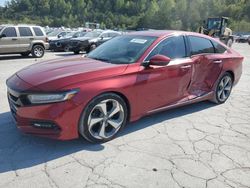 Honda salvage cars for sale: 2018 Honda Accord Touring