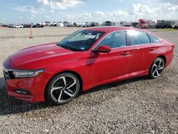 Honda salvage cars for sale: 2019 Honda Accord Sport