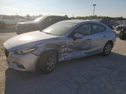 Salvage cars for sale at Indianapolis, IN auction: 2017 Mazda 3 Sport