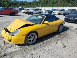 Salvage cars for sale at Ellenwood, GA auction: 1999 Porsche 911 Carrera