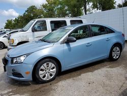 Chevrolet salvage cars for sale: 2012 Chevrolet Cruze LS