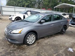 2015 Nissan Sentra S en venta en Austell, GA