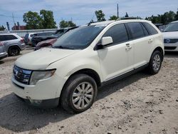 Salvage cars for sale at Lansing, MI auction: 2008 Ford Edge SEL