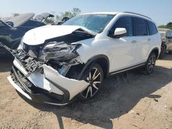 Honda salvage cars for sale: 2021 Honda Pilot Elite