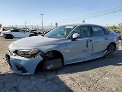 Salvage cars for sale at Colton, CA auction: 2024 Honda Civic Touring