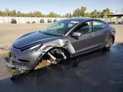 Salvage cars for sale from Copart Fresno, CA: 2023 Tesla Model 3