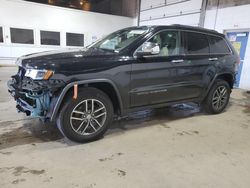 Salvage cars for sale at Blaine, MN auction: 2017 Jeep Grand Cherokee Limited