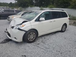 Toyota salvage cars for sale: 2017 Toyota Sienna XLE