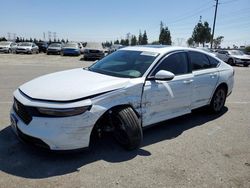 Salvage cars for sale at Rancho Cucamonga, CA auction: 2023 Honda Accord Hybrid EXL