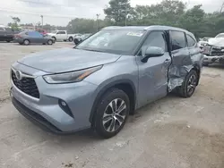 Toyota salvage cars for sale: 2021 Toyota Highlander XLE