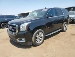 Salvage cars for sale at Brighton, CO auction: 2017 GMC Yukon SLE