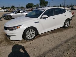 KIA Vehiculos salvage en venta: 2018 KIA Optima LX