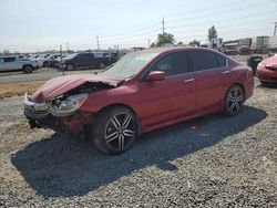 Salvage cars for sale at Eugene, OR auction: 2017 Honda Accord Sport Special Edition