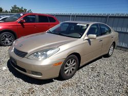 Salvage cars for sale at Reno, NV auction: 2004 Lexus ES 330