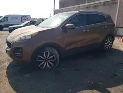 Salvage cars for sale at Fredericksburg, VA auction: 2017 KIA Sportage EX