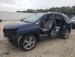 Salvage cars for sale from Copart New Braunfels, TX: 2015 Lexus RX 350