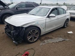 Salvage cars for sale at Elgin, IL auction: 2018 BMW 330E