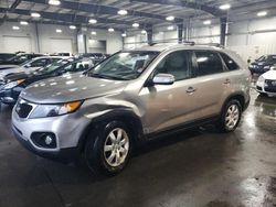 Salvage cars for sale from Copart Ham Lake, MN: 2013 KIA Sorento LX