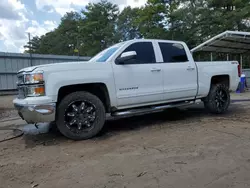 Chevrolet Silverado k1500 lt salvage cars for sale: 2015 Chevrolet Silverado K1500 LT