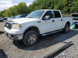 Salvage trucks for sale at Marlboro, NY auction: 2007 Ford F150 Supercrew