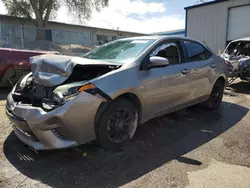 Toyota Vehiculos salvage en venta: 2015 Toyota Corolla L