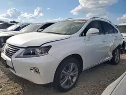 Salvage cars for sale at Grand Prairie, TX auction: 2015 Lexus RX 350