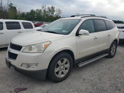 Salvage cars for sale at Leroy, NY auction: 2011 Chevrolet Traverse LT