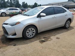 Salvage cars for sale at Longview, TX auction: 2018 Toyota Corolla L