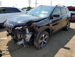 Salvage cars for sale at Elgin, IL auction: 2019 Jeep Cherokee Limited