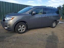 Salvage cars for sale from Copart Finksburg, MD: 2017 Nissan Quest S