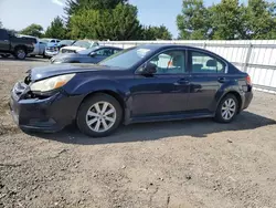 Subaru salvage cars for sale: 2012 Subaru Legacy 2.5I Premium