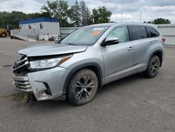 2017 Toyota Highlander LE en venta en Ham Lake, MN