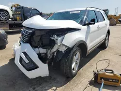 Ford salvage cars for sale: 2017 Ford Explorer XLT