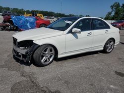 Mercedes-Benz salvage cars for sale: 2011 Mercedes-Benz C 300 4matic