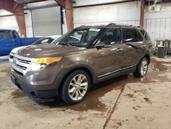 Salvage cars for sale at Lansing, MI auction: 2015 Ford Explorer XLT