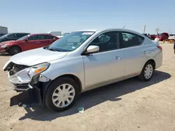 Salvage cars for sale at Amarillo, TX auction: 2018 Nissan Versa S