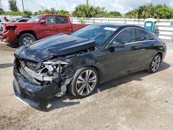 Salvage cars for sale at Miami, FL auction: 2019 Mercedes-Benz CLA 250